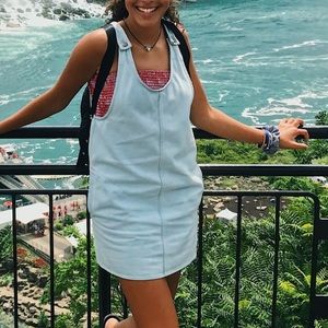 Forever 21 Jean overall dress